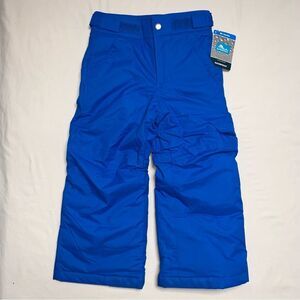 NWT Columbia Blue Snowpants Adjustable Lined Warm Winter Ski Snowboard Outdoor